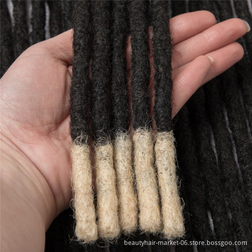 human hair dreadlock vendors real dreadlock extensions handmade loc extensions human hair BLT colorful locs